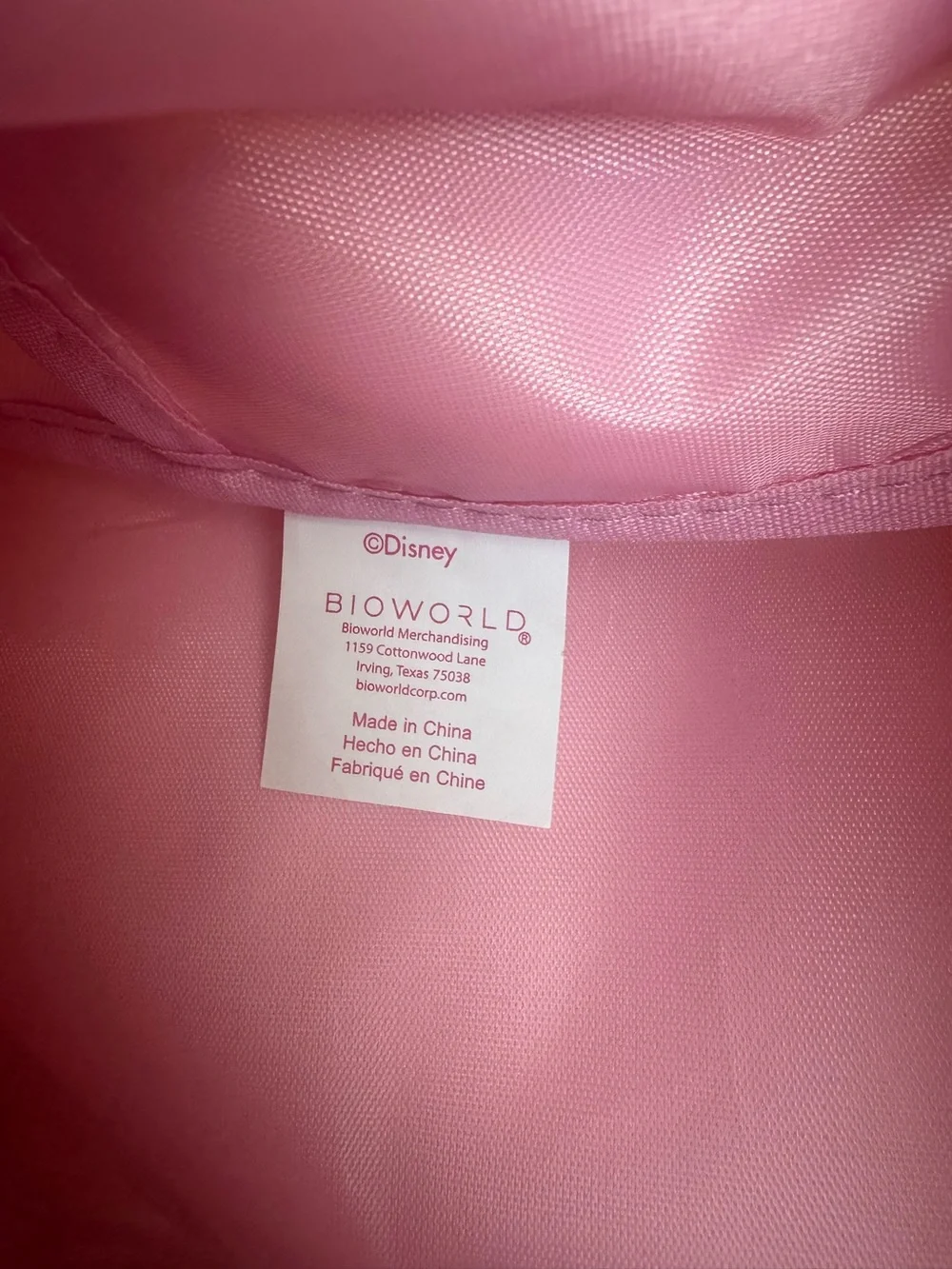 Bioworld Disney princess mini backpack and change purse